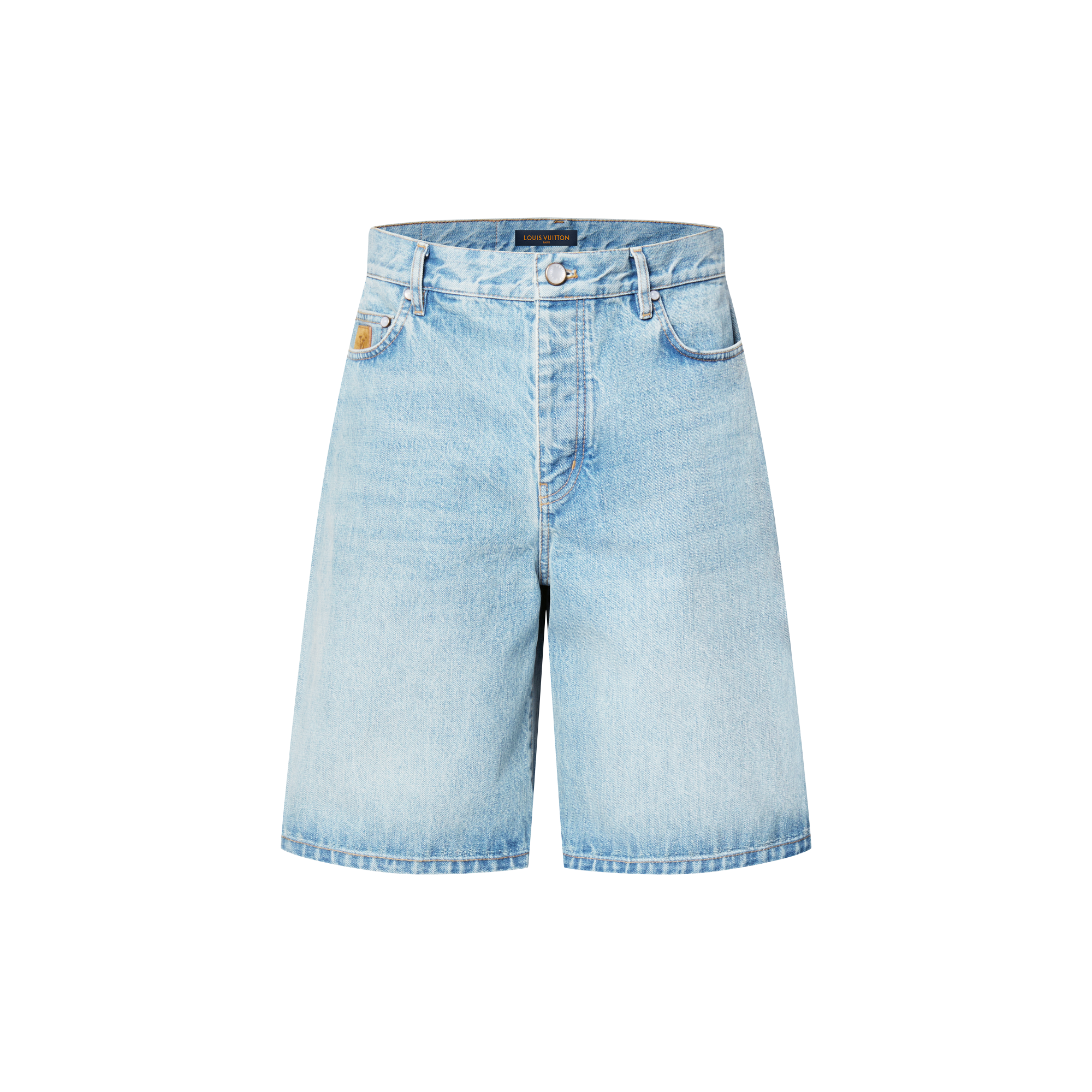M*g様 Louis Vuitton denim (1AHXHE) ショートスリ Short Jeans com Assinatura LV - Ready-to-Wear | LOUIS VUITTON ®